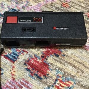 Vintage Keystone Tele lense 709 pocket Teléfono camera